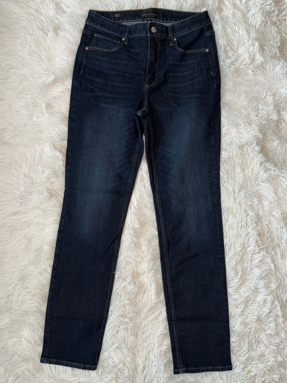 White House Black Market High Rise Slim Sculpt Jeans - Size 8 - Picture 2 of 5
